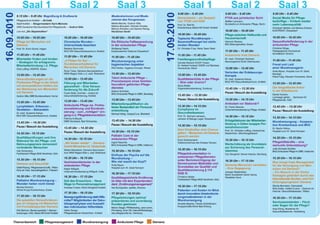 Programm Niederrheinischer Pflegekongress 2010