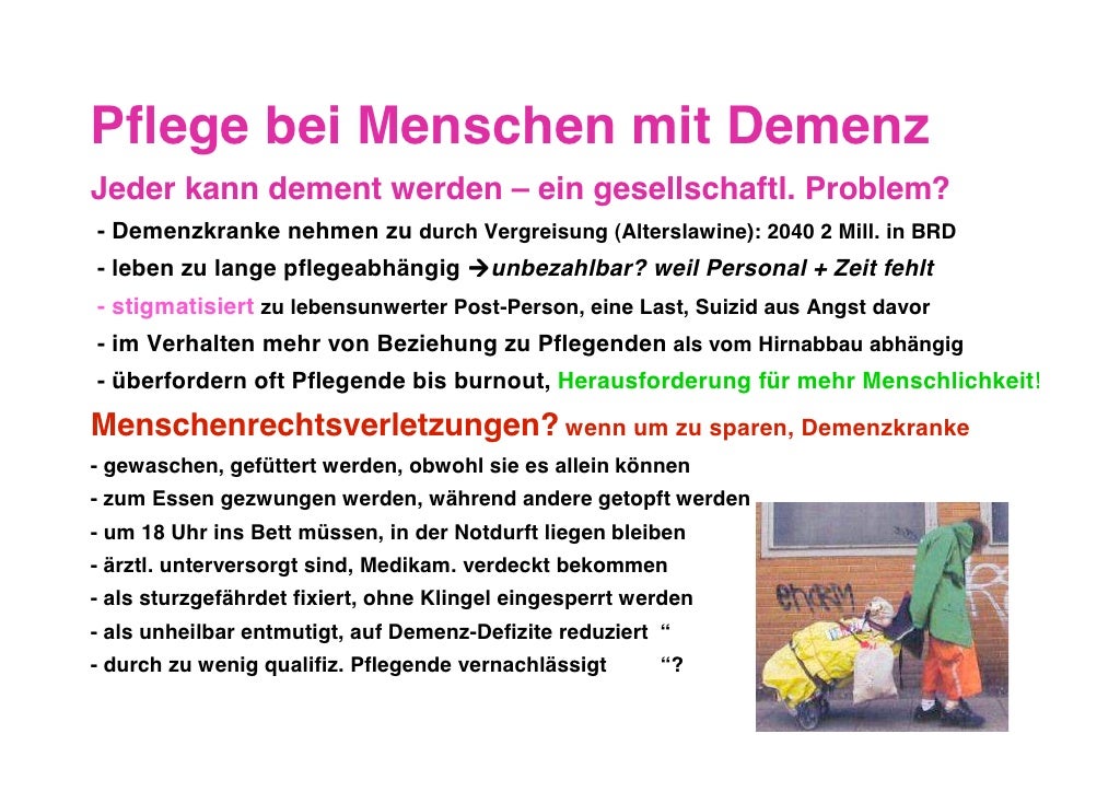 Fallbeispiele Pflege Mit Lösung Demenz Pflege bei Menschen mit Demenz