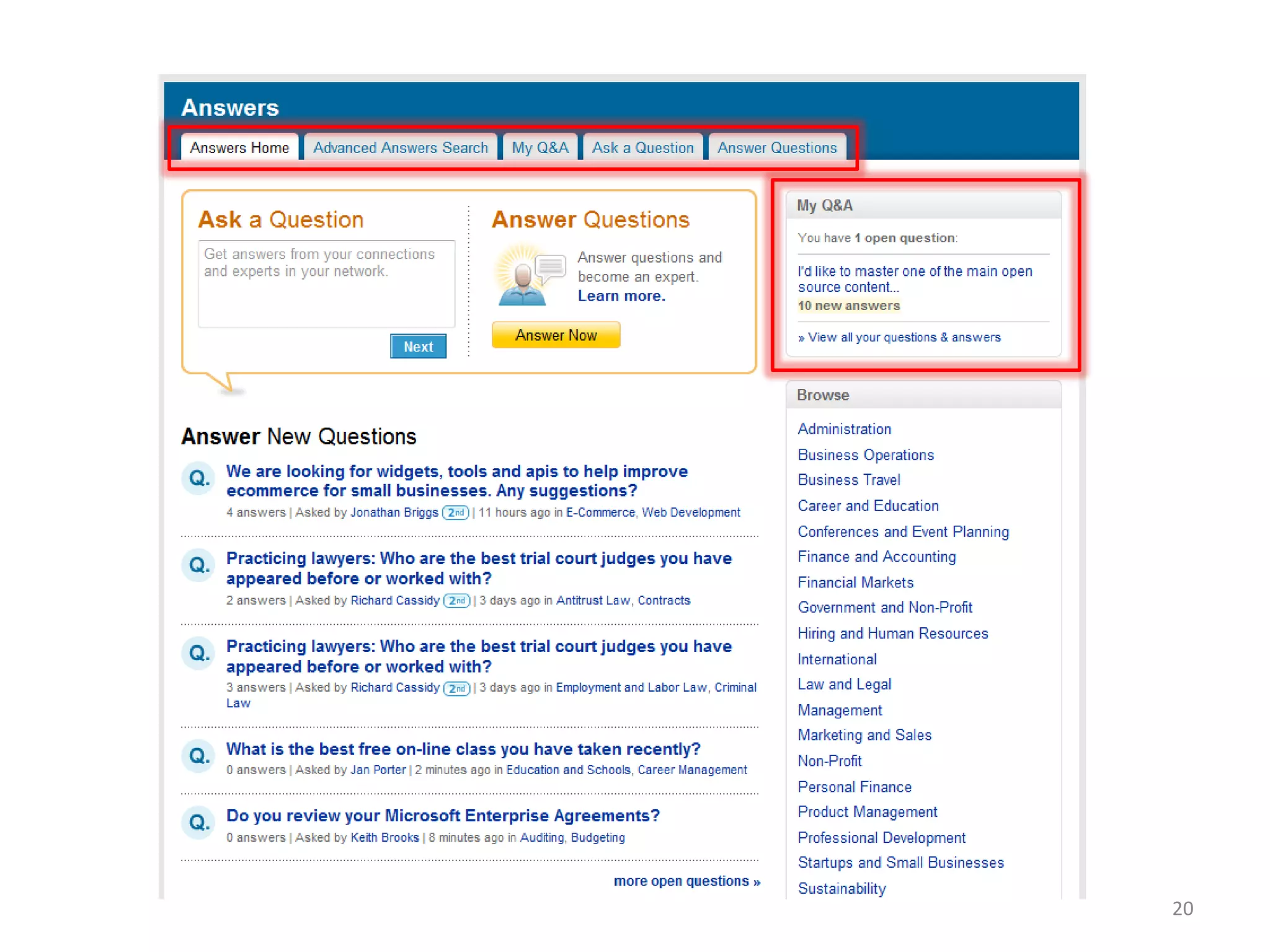 Social Networking for Adults