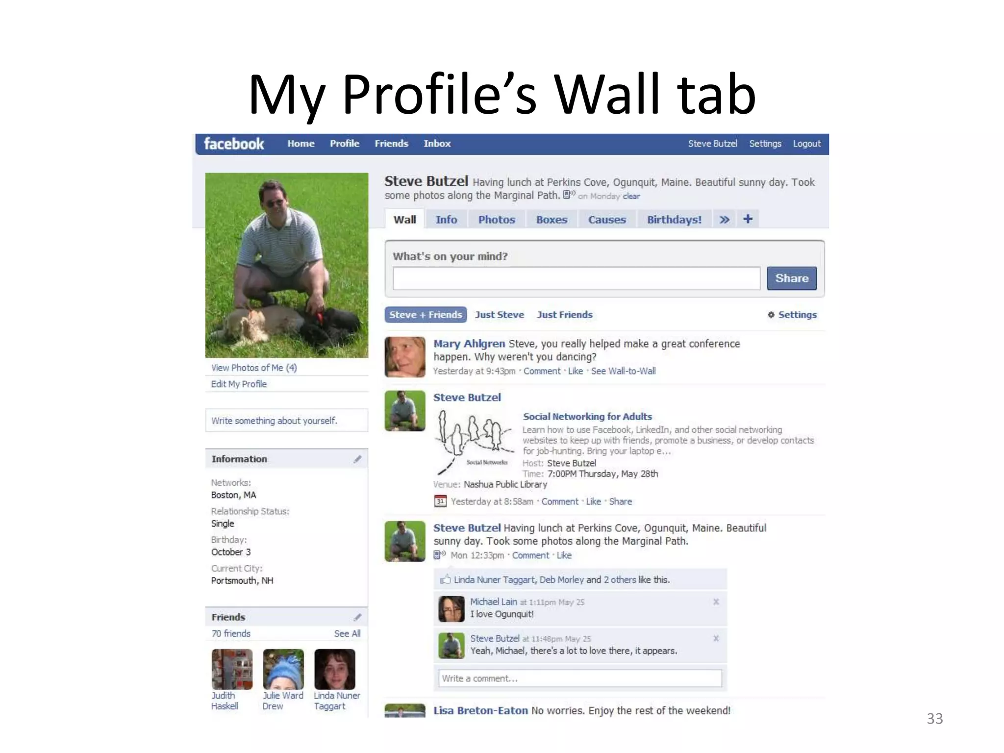 Social Networking for Adults