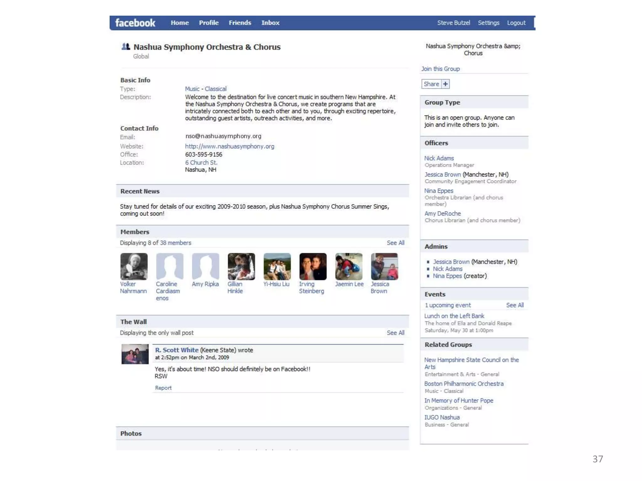 Social Networking for Adults