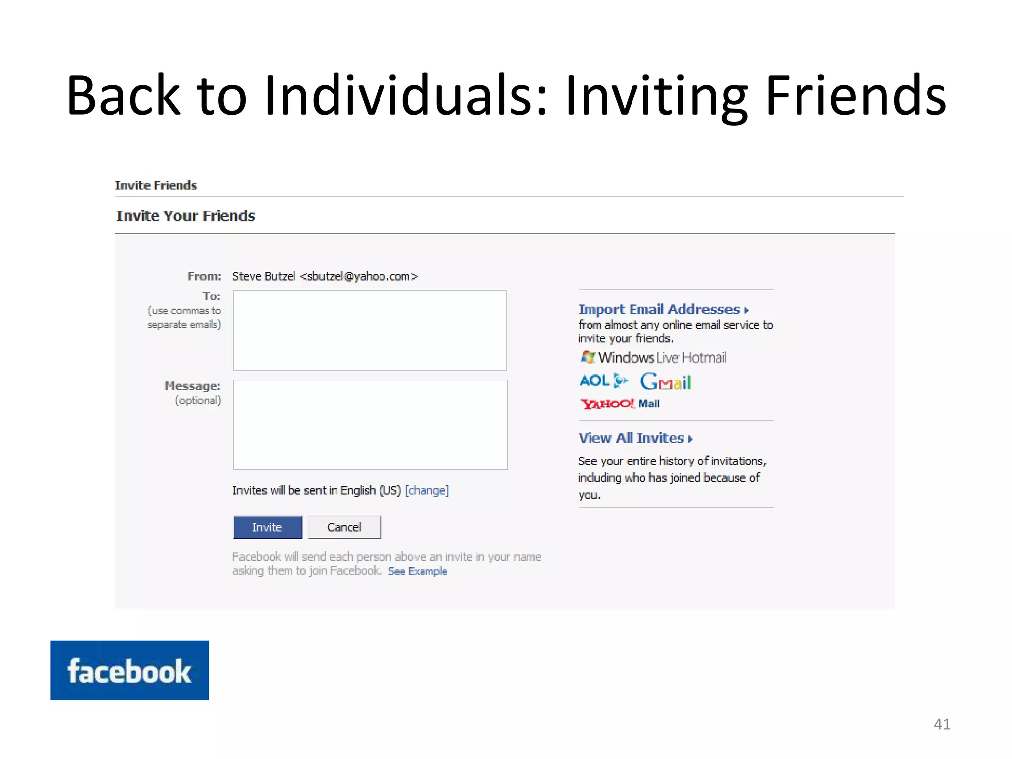 Social Networking for Adults