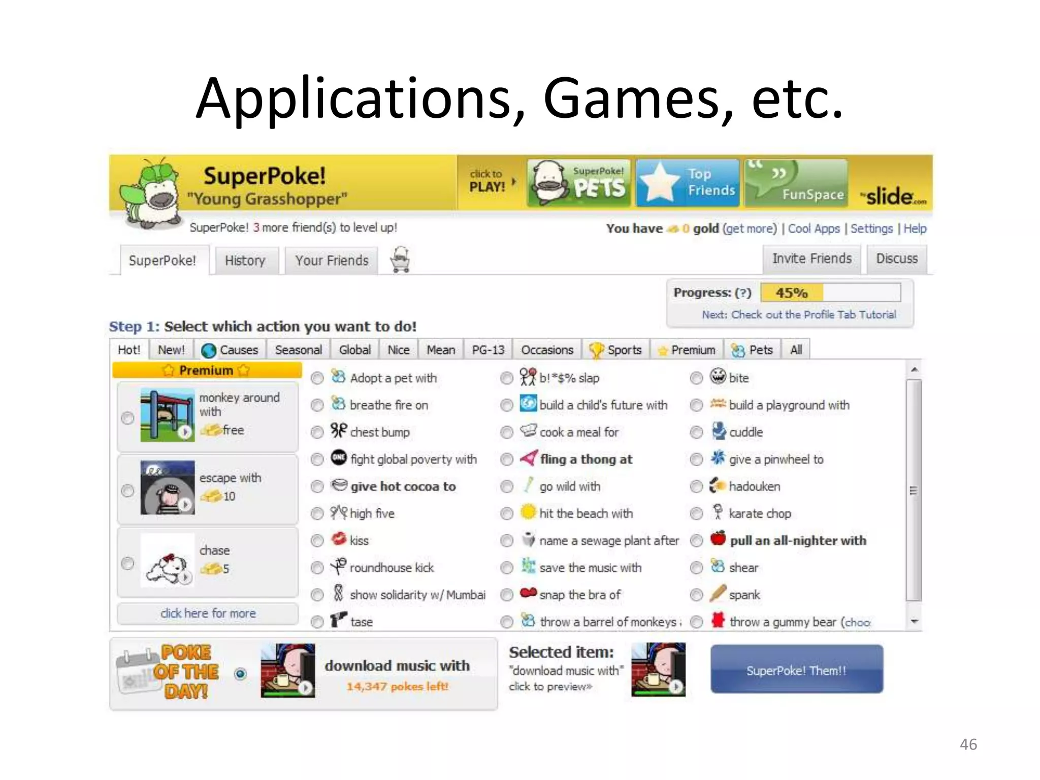 Social Networking for Adults
