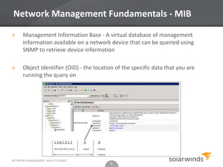Network Management Fundamentals - Back to the Basics | PPTX