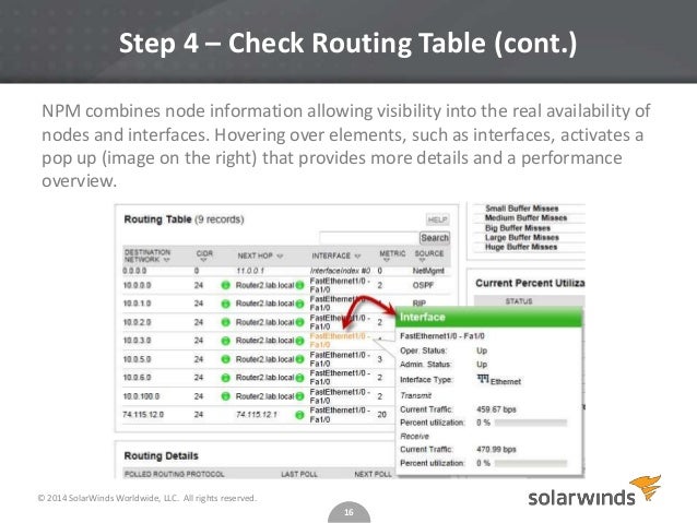 Troubleshoot Network Problems with Routing Rules