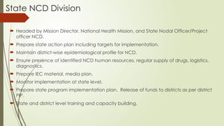 National Program for Prevention and Control of Non Communicable ...