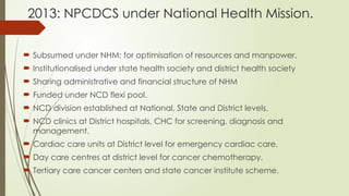 National Program for Prevention and Control of Non Communicable ...