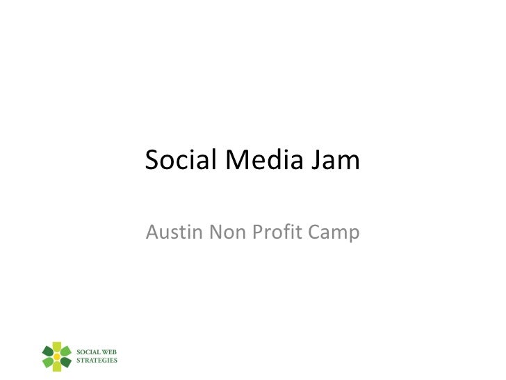 "Social Media Jam" by Jon Lebkowsky