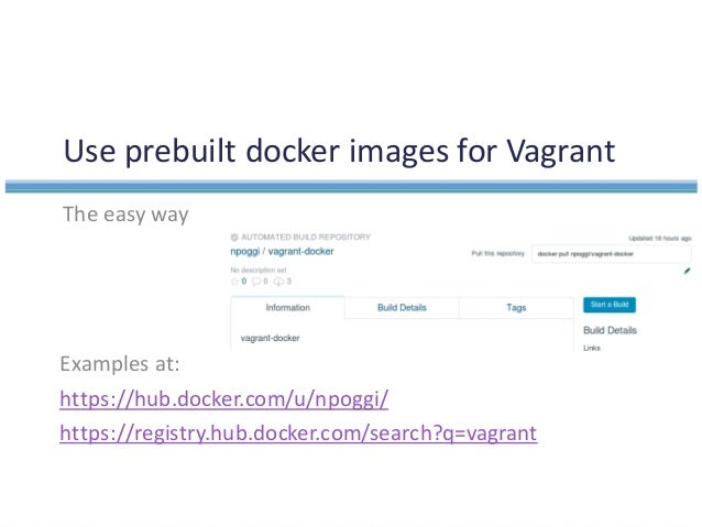 docker vagrant docker vagrant