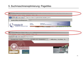 4. Google AdWords: TexteBeispiele von Notationen: Beispiele von Folgen:Problem 1: Kontext wird nicht berücksichtigt («eBay-Effekt»)Problem 2: Orthographie wird nicht berücksichtigt36 © Yourposition GmbH, Zürich
