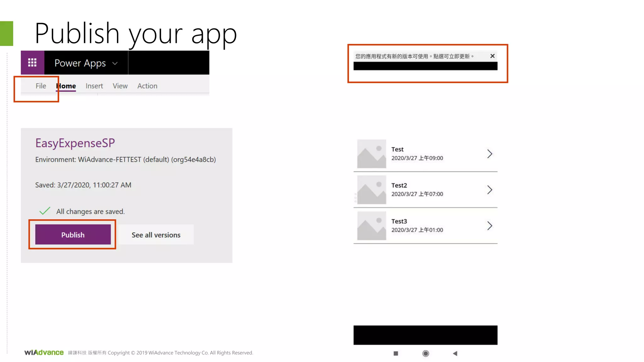 緯謙科技 版權所有 Copyright © 2019 WiAdvance Technology Co. All Rights Reserved.
Publish your app
 