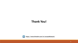 20
Thank You!
https://www.linkedin.com/in/arussellbiotech/
 