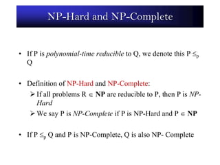 NP Problems in design and analysis of alogorithm | PDF