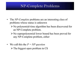 NP Problems in design and analysis of alogorithm | PDF