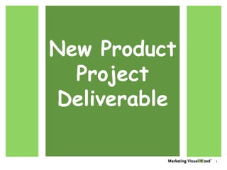 New Product Project Deliverable 1 