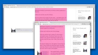 NPR Design Research: Story Page Legibility
