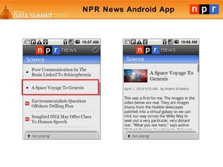 NPR News Android App 
