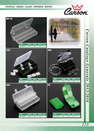 Leo pesca - Catalogo Carson Scatole