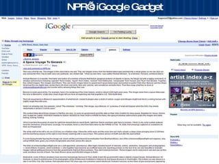 iGoogle Gadget 