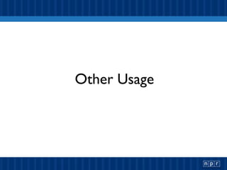 KPCC Story Selection CMS Tool 