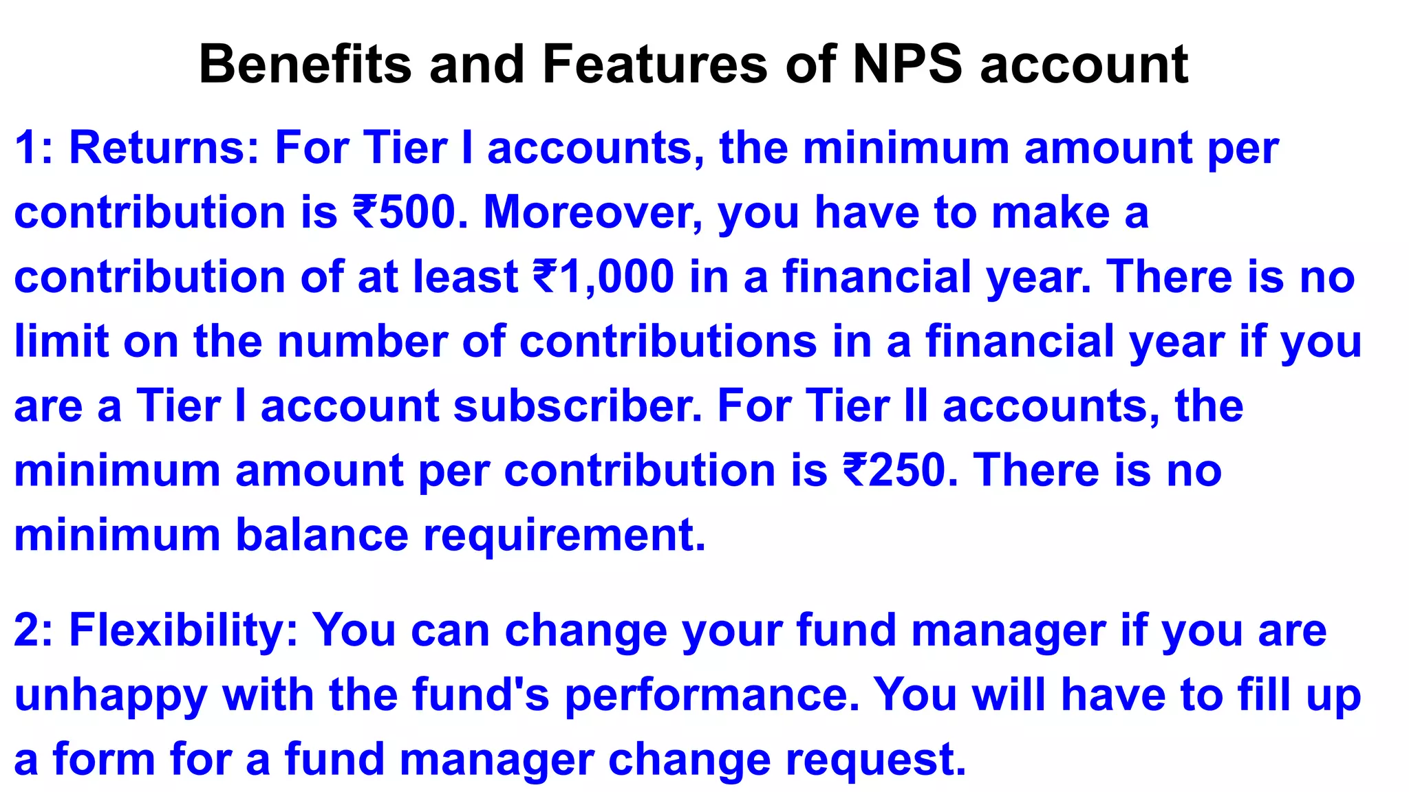 National Pension System (NPS) | PDF