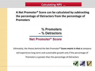 Npr Score Nps building guest loyalty | PPT