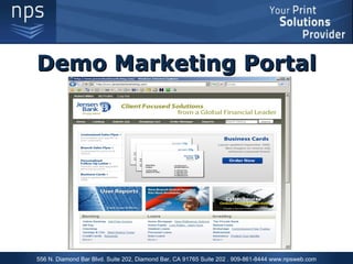 Demo Marketing Portal 