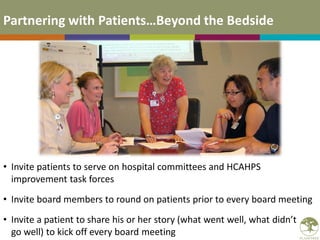 Patient-Centered Strategies for HCAHPS Improvement