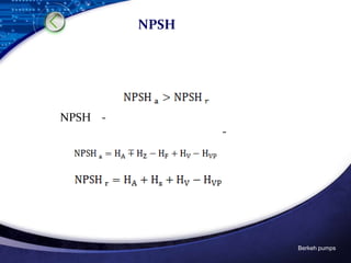 Berkeh pumps
NPSH
­NPSH
­
 