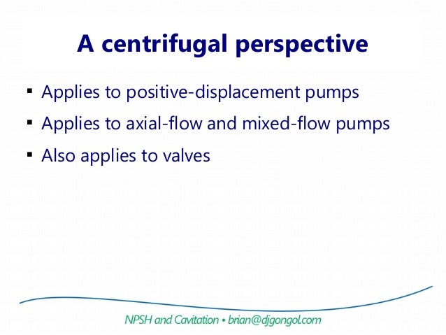 iNPSHi and ipumpi cavitation iNPSHi and ipumpi cavitation