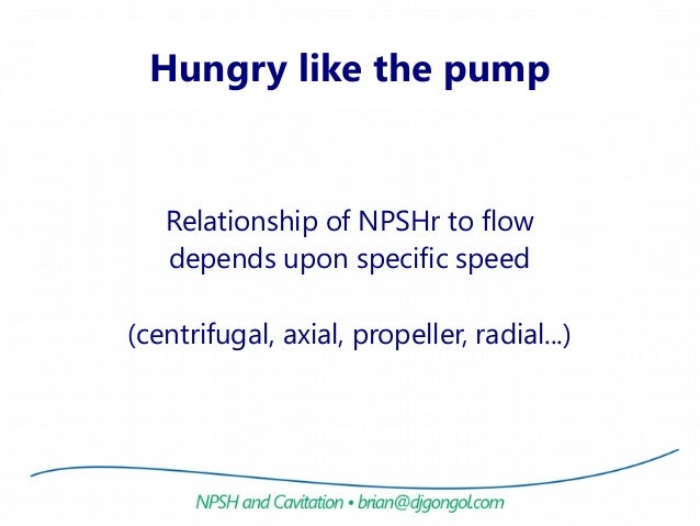 iNPSHi and ipumpi cavitation iNPSHi and ipumpi cavitation
