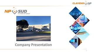 1
Company Presentation
 