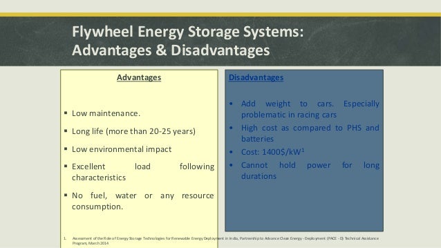 An introduction to energy storage technologies