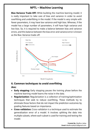 Nptel Machine Learning Notes.pdf NPTEL - Machine Learning by Madhur Jatiya.pdf