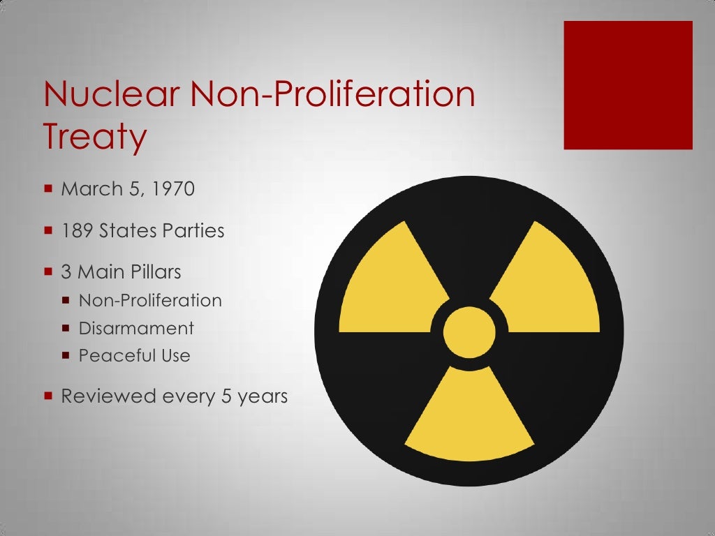 Nuclear NonProliferation Treaties 2