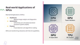 Neural Processing Unit (npu) ppt by Barkha.pptx. | PPTX