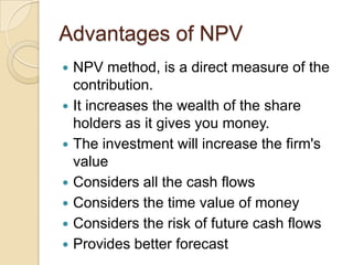 NPV v/s IRR | PPTX