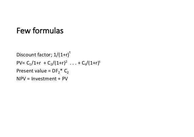 net present value irr and profitability index profitability index formula