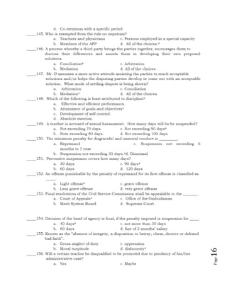Nqesh 2014 (final mock test) with answers