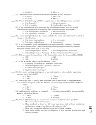 Nqesh 2014 (final mock test) with answers