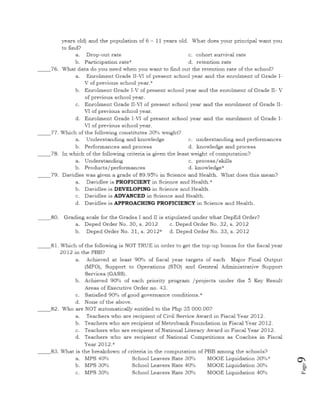 Nqesh 2014 (final mock test) with answers