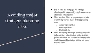 Strategic Planning Foundations | PPTX