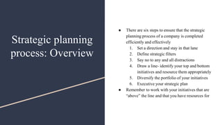Strategic Planning Foundations | PPTX