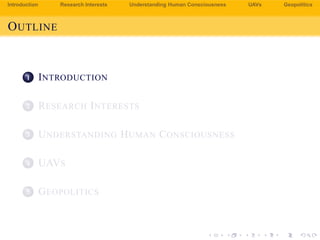 A Reﬂection
on My
Research
Interests
Muhammad
Adil Raja
Introduction
Research
Interests
Understanding
Human Con-
sciousnes...