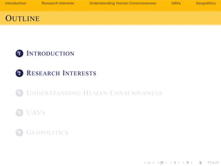 A Reﬂection
on My
Research
Interests
Muhammad
Adil Raja
Introduction
Research
Interests
Understanding
Human Con-
sciousnes...