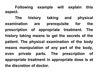 [Behav. sci] ethical aspects of medical practice by SIMS Lahore | PPT