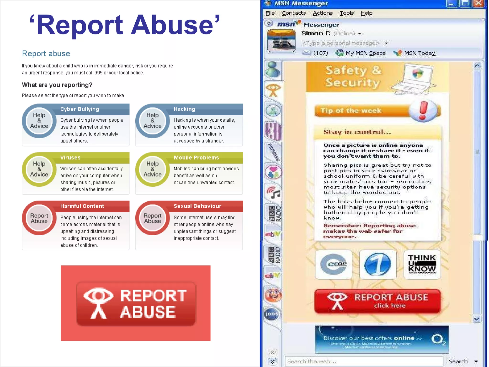 ‘ Report Abuse’   