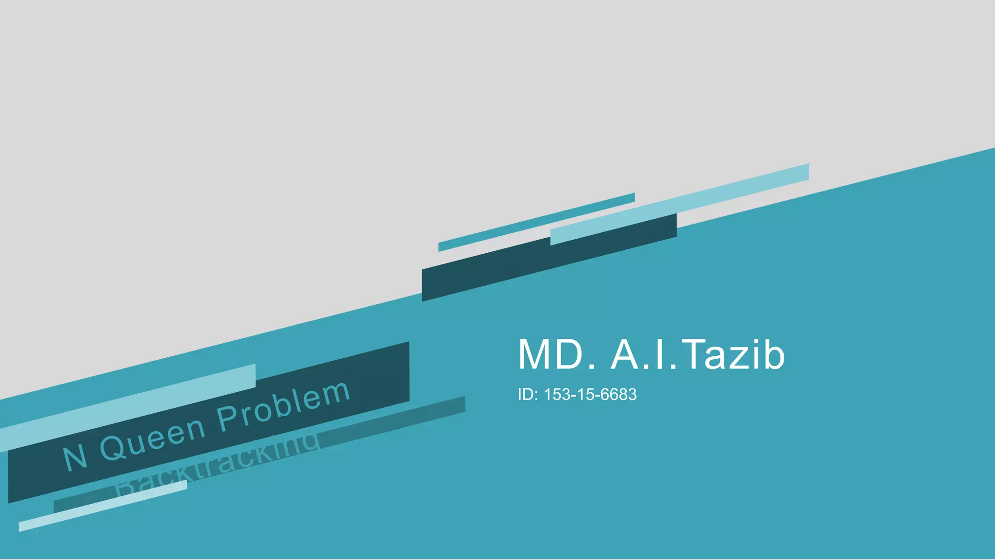 N Queen Algorithm | PPTX