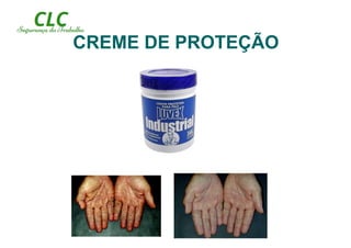 QUE LUVA DEVO USAR?
Luvas contra Risco Mecânico
Luvas contra Risco Químico
Luvas de Proteção mista
 