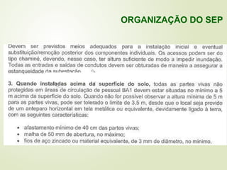 ORGANIZAÇÃO DO SEP
 